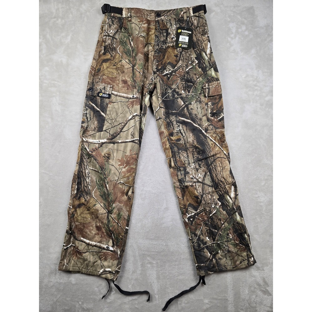 New Scent Shield Cargo Pants Mens L Brown Realtree AP Camo Hunting Outdoor Gorp